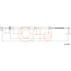  trosas, stovėjimo stabdys