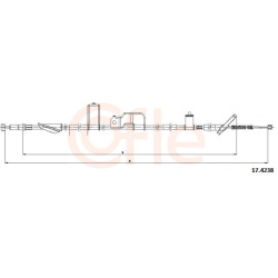  trosas, stovėjimo stabdys