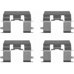  priedų komplektas, diskinių stabdžių trinkelės