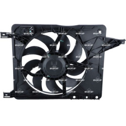  ventiliatorius, radiatoriaus