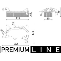  alyvos aušintuvas, automatinė transmisija <small>BEHR *** PREMIUM LINE ***</small>