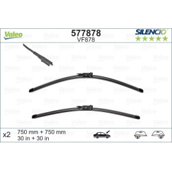  valytuvai <small>SILENCIO FLAT BLADE SET</small>