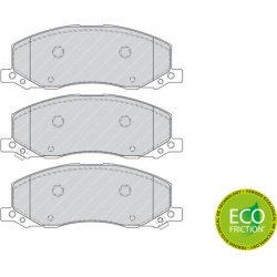  stabdžių trinkelių rinkinys, diskinis stabdys <small>PREMIER ECO FRICTION</small>
