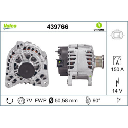  kintamosios srovės generatorius <small>VALEO ORIGINS NEW OE TECHNOLOGY</small>