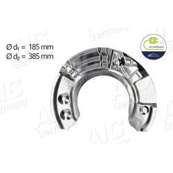  apsauginis skydas, stabdžių diskas <small>NEW MOBILITY PARTS</small>