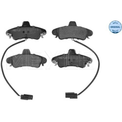  stabdžių trinkelių rinkinys, diskinis stabdys <small>MEYLE-ORIGINAL: True to OE.</small>