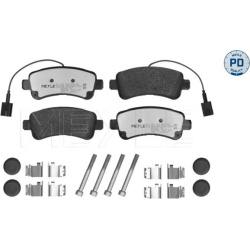  stabdžių trinkelių rinkinys, diskinis stabdys <small>MEYLE-PD: Advanced performance and design.</small>