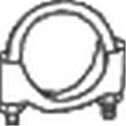  spaustukas, išmetimo sistema <small>Bosal M8 clamp</small>