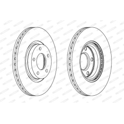  stabdžių diskas (1vnt) <small>PREMIER High Carbon</small>