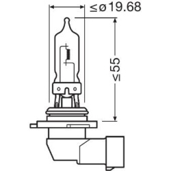  lemputė, priekinis žibintas <small>NIGHT BREAKER® LASER</small>