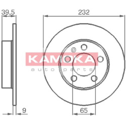  stabdžių diskas (1vnt)