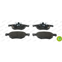  stabdžių trinkelių rinkinys, diskinis stabdys <small>PREMIER ECO FRICTION</small>