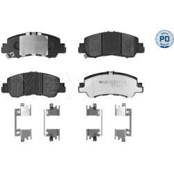  stabdžių trinkelių rinkinys, diskinis stabdys <small>MEYLE-PD: Advanced performance and design.</small>