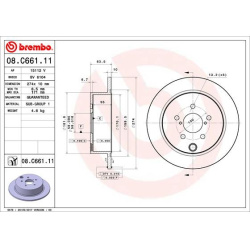  stabdžių diskas (1vnt) <small>PRIME LINE - UV Coated</small>