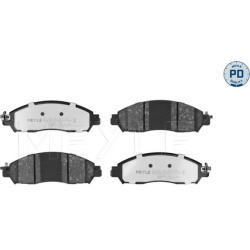  stabdžių trinkelių rinkinys, diskinis stabdys <small>MEYLE-PD: Advanced performance and design.</small>