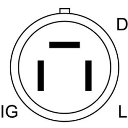  reguliatorius, kintamosios srovės generatorius