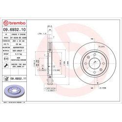 stabdžių diskas (1vnt) <small>PRIME LINE - UV Coated</small>