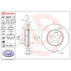  stabdžių diskas (1vnt) <small>PRIME LINE - UV Coated</small>
