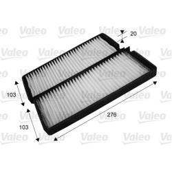  filtras, salono oras <small>VALEO ESSENTIAL</small>