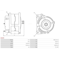  kintamosios srovės generatorius <small>AS</small>