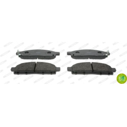  stabdžių trinkelių rinkinys, diskinis stabdys <small>PREMIER ECO FRICTION</small>