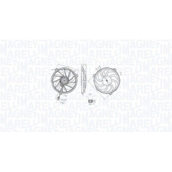  ventiliatorius, radiatoriaus