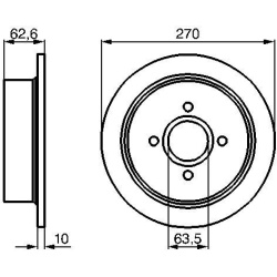  stabdžių diskas (1vnt)