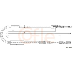  trosas, stovėjimo stabdys