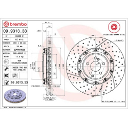  stabdžių diskas (1vnt) <small>PRIME LINE - Floating</small>