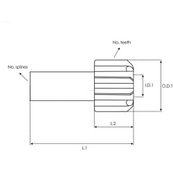  laisvos eigos pavara, starteris <small>AS</small>