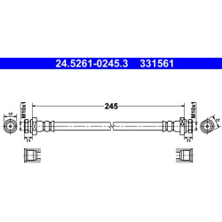  stabdžių žarnelė