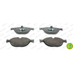  stabdžių trinkelių rinkinys, diskinis stabdys <small>FUSE+ Technology</small>