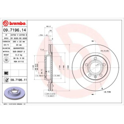  stabdžių diskas (1vnt) <small>PRIME LINE - UV Coated</small>