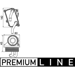  alyvos aušintuvas, variklio alyva <small>BEHR *** PREMIUM LINE ***</small>