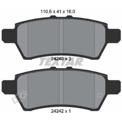  stabdžių trinkelių rinkinys, diskinis stabdys