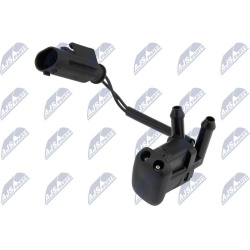  plovimo skysčio purkštukas, priekinis langas