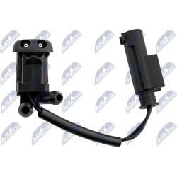  plovimo skysčio purkštukas, priekinis langas