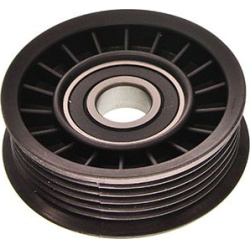  įtempiklio skriemulys, V formos rumbuotas diržas