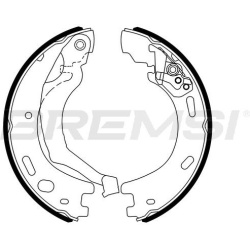  stabdžių trinkelių komplektas, stovėjimo stabdis