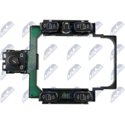  jungiklis, išorinių veidrodėlių reguliavimas