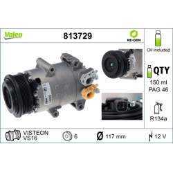  kompresorius, oro kondicionierius <small>VALEO RE-GEN REMANUFACTURED</small>