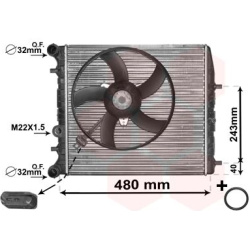  radiatorius, variklio aušinimas <small>*** IR PLUS ***</small>