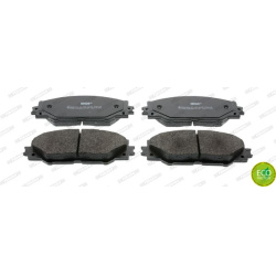  stabdžių trinkelių rinkinys, diskinis stabdys <small>PREMIER ECO FRICTION</small>