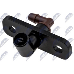  plovimo skysčio purkštukas, priekinis langas