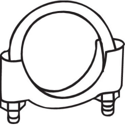  spaustukas, išmetimo sistema <small>Bosal M8 clamp</small>