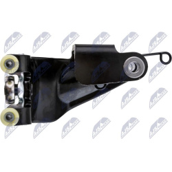  ritinėlio kreiptuvas, atstumiamos durys