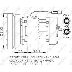  kompresorius, oro kondicionierius <small>EASY FIT</small>