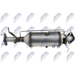  suodžių / kietųjų dalelių filtras, išmetimo sistema