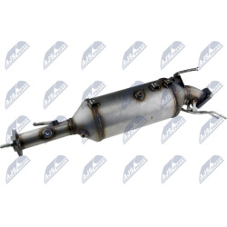  suodžių / kietųjų dalelių filtras, išmetimo sistema