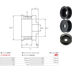  skriemulys, kintamosios srovės generatorius <small>AS</small>